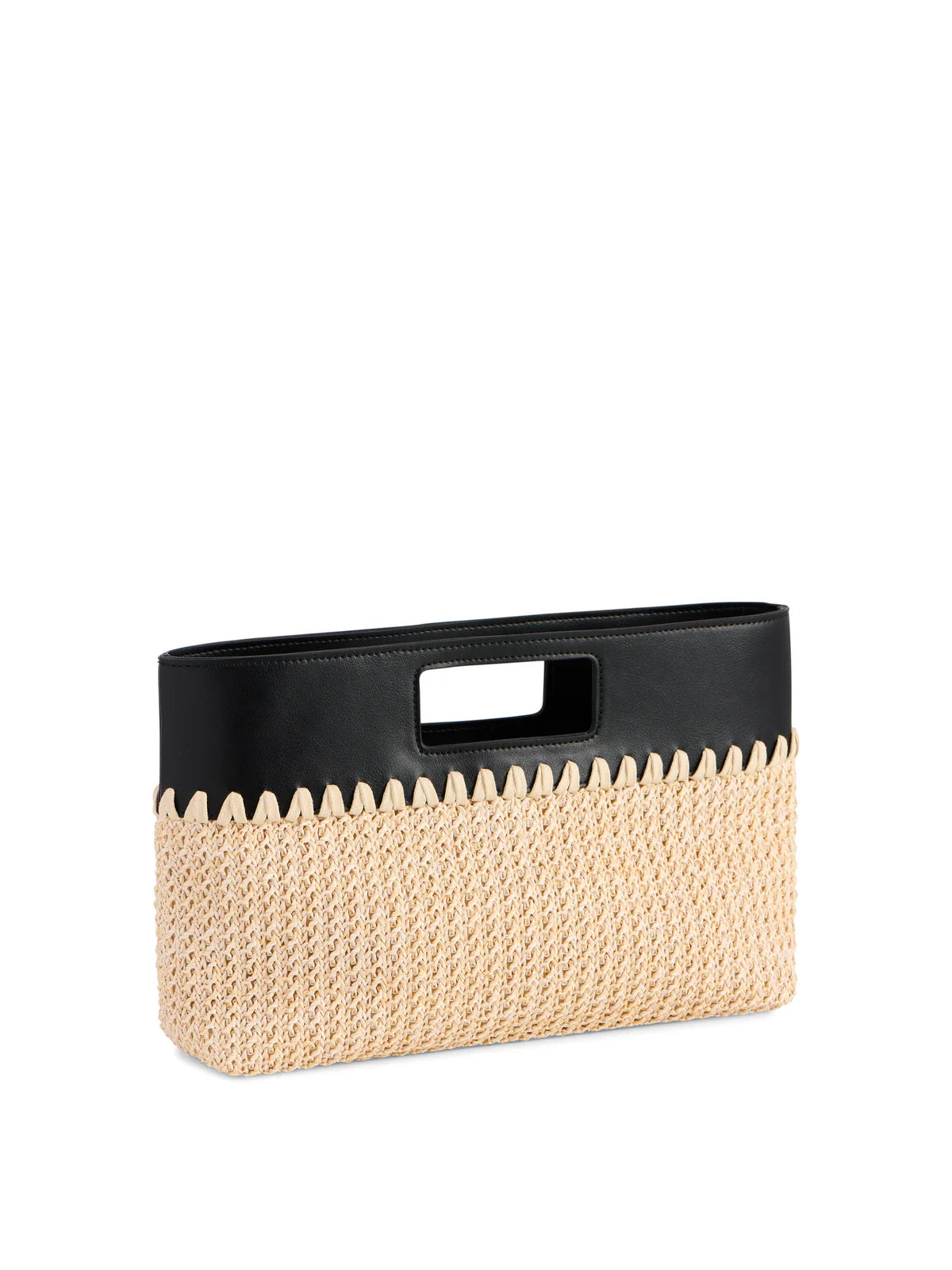 Shiraleah Mia Black Top Handle Clutch