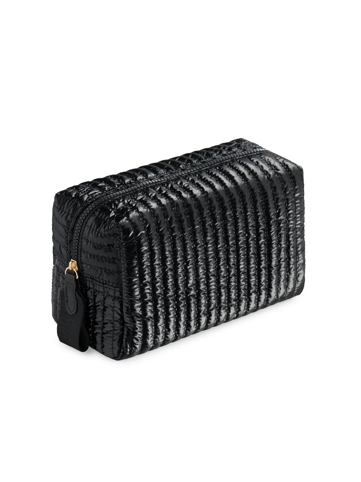 Shiraleah Logan Large Boxy Cosmetic Pouch Onyx