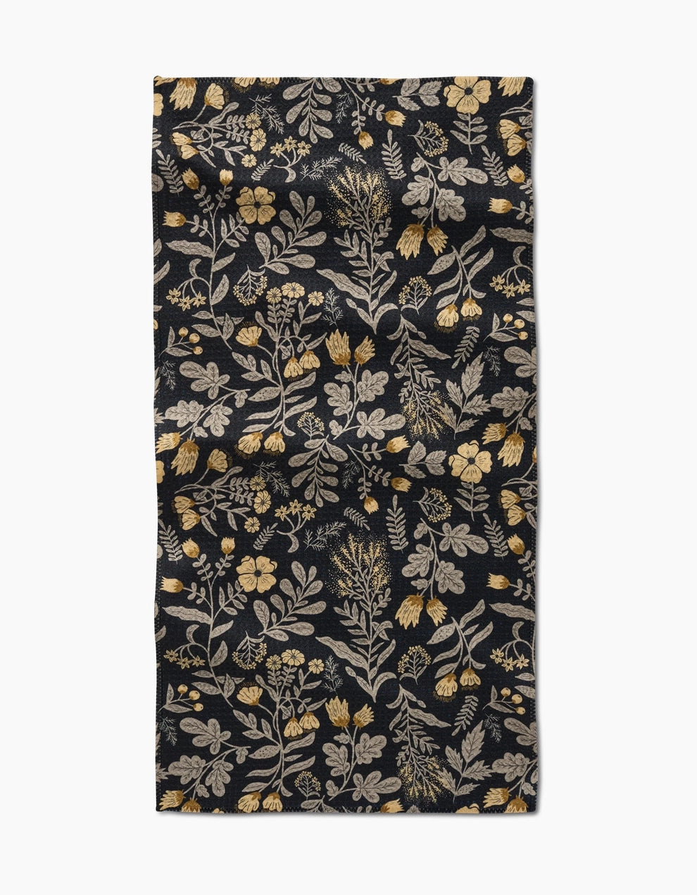 Geometry Woodland Wildflowers Bar Towel