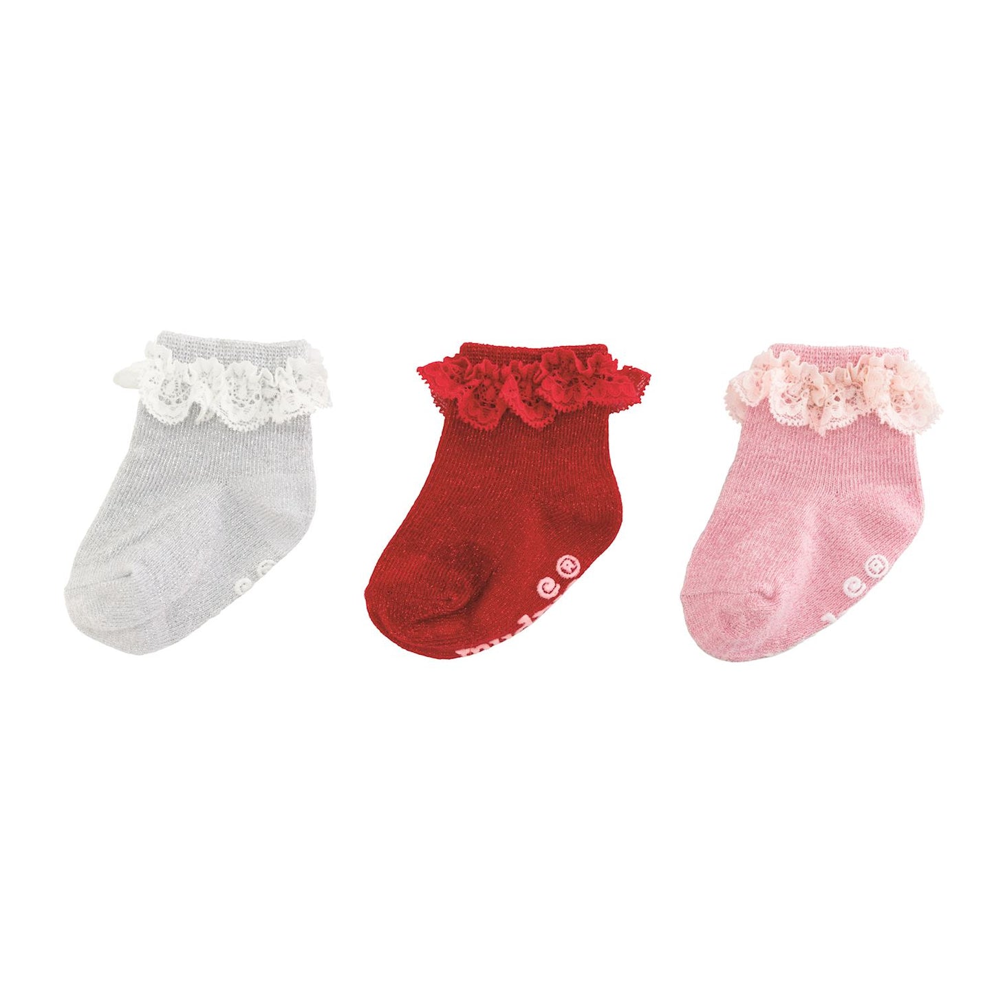 Mudpie Baby Sparkle Sock Set