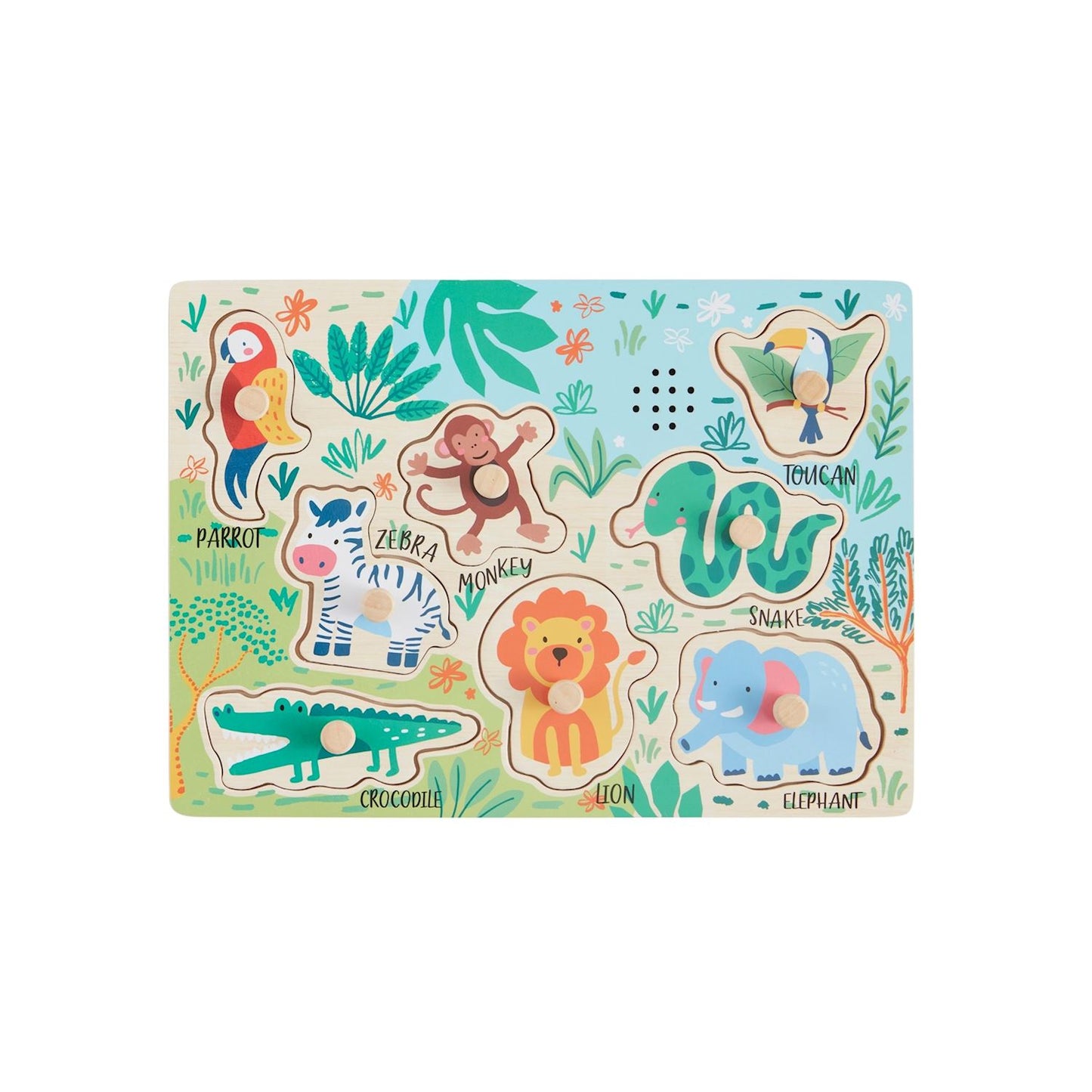 Mudpie Safari Sound Puzzle