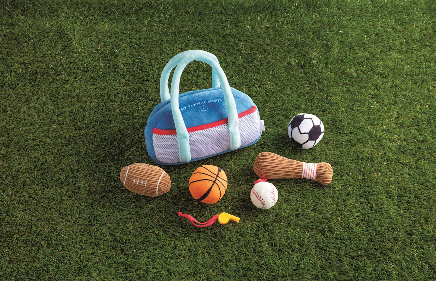 Mudpie My First Sports Bag Plush Set - Favorite Sports