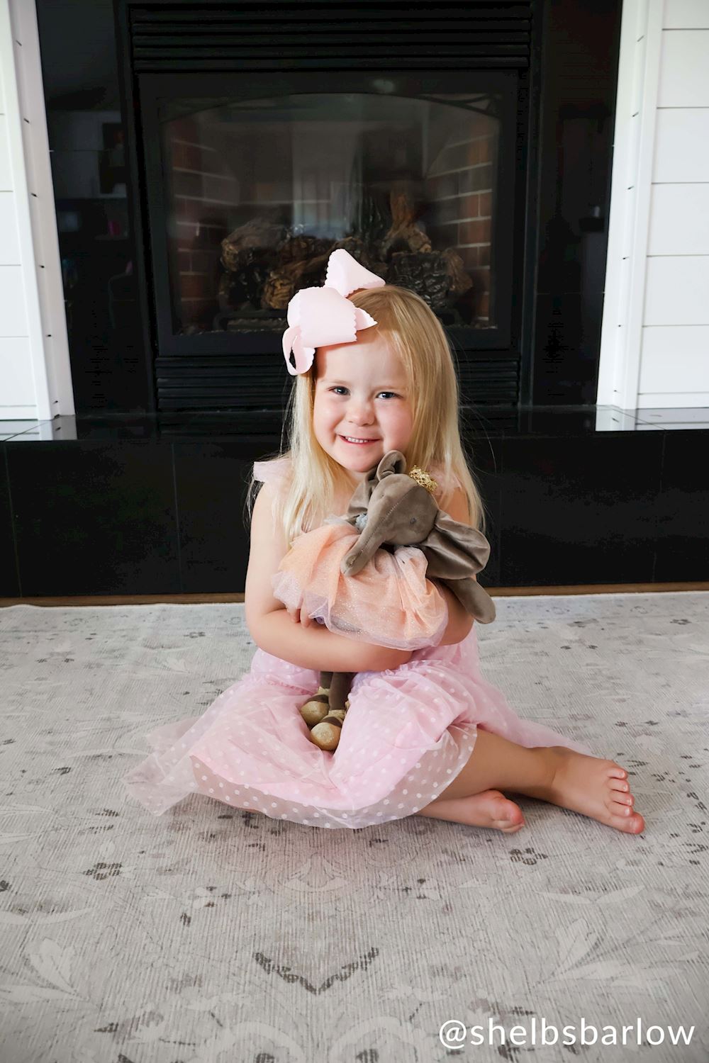 Mudpie Elephant Velvet Princess