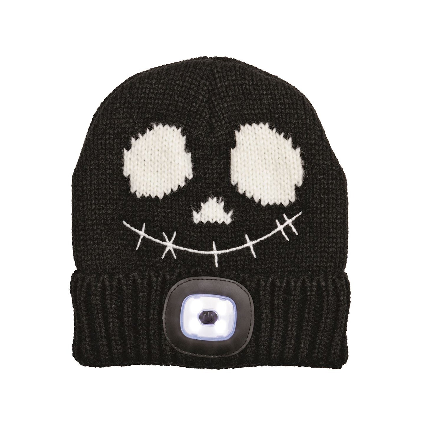 SALE Mudpie Flashlight Hat Black Skelton
