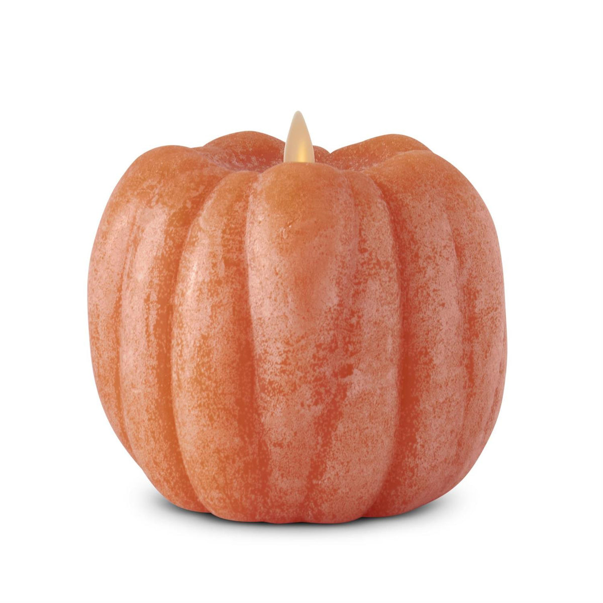 Luminara Orange Pumpkin Flameless Candle