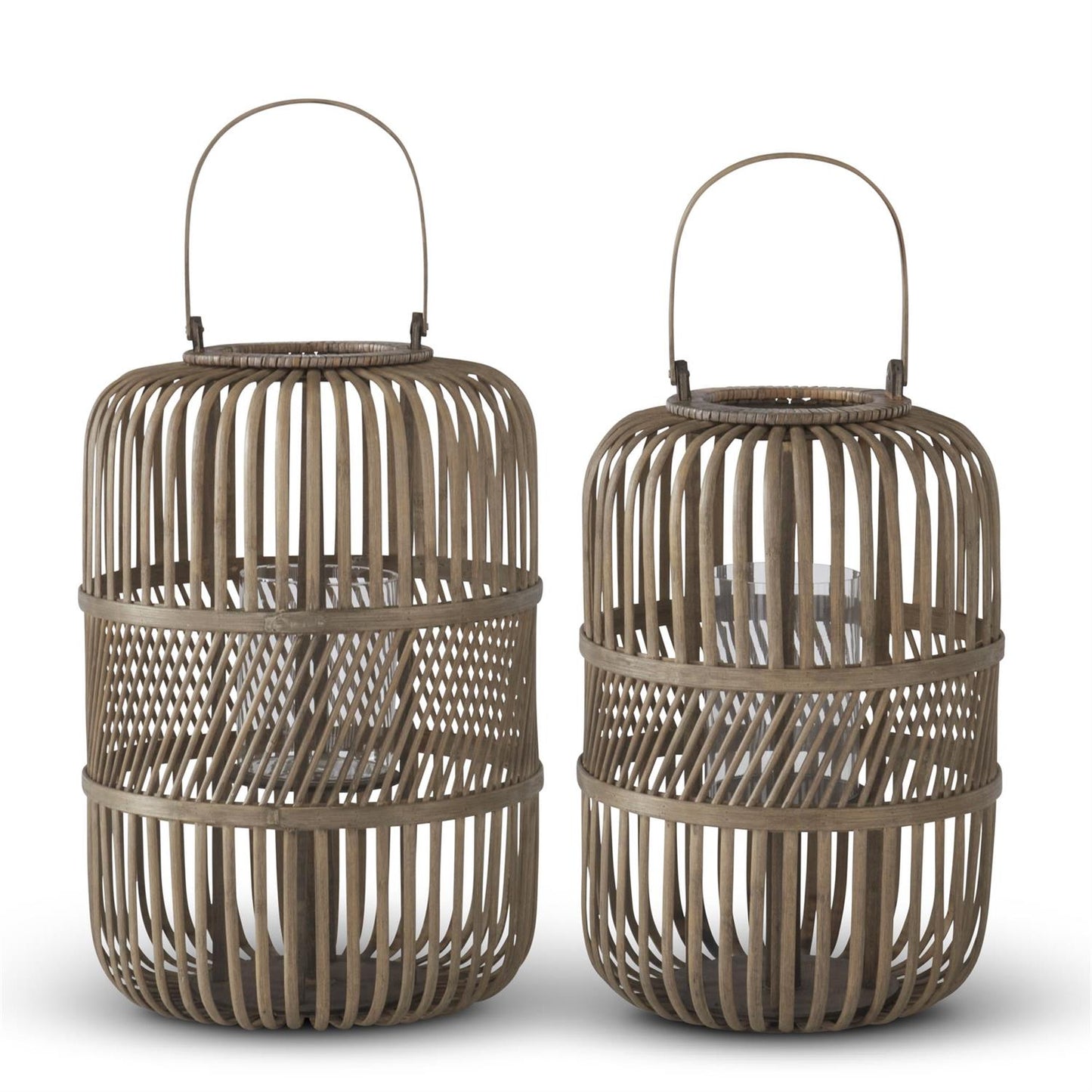Bamboo Lantern Large 19”