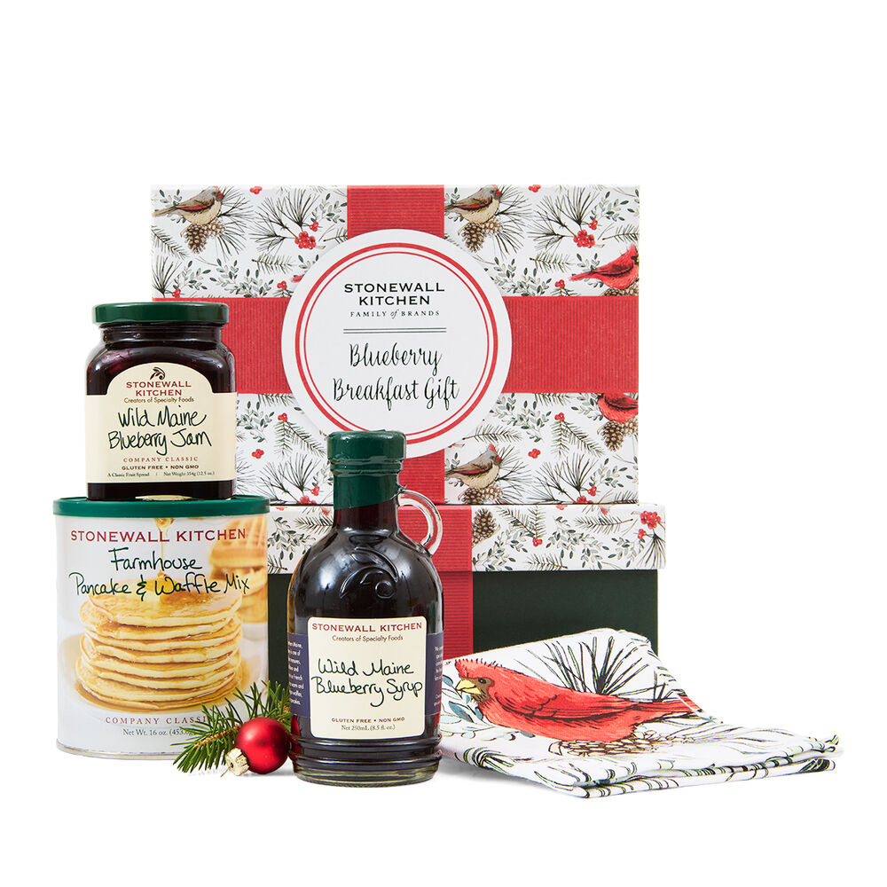 Stonewall Kitchen 2025 Holiday Blueberry Breakfast Gift Set