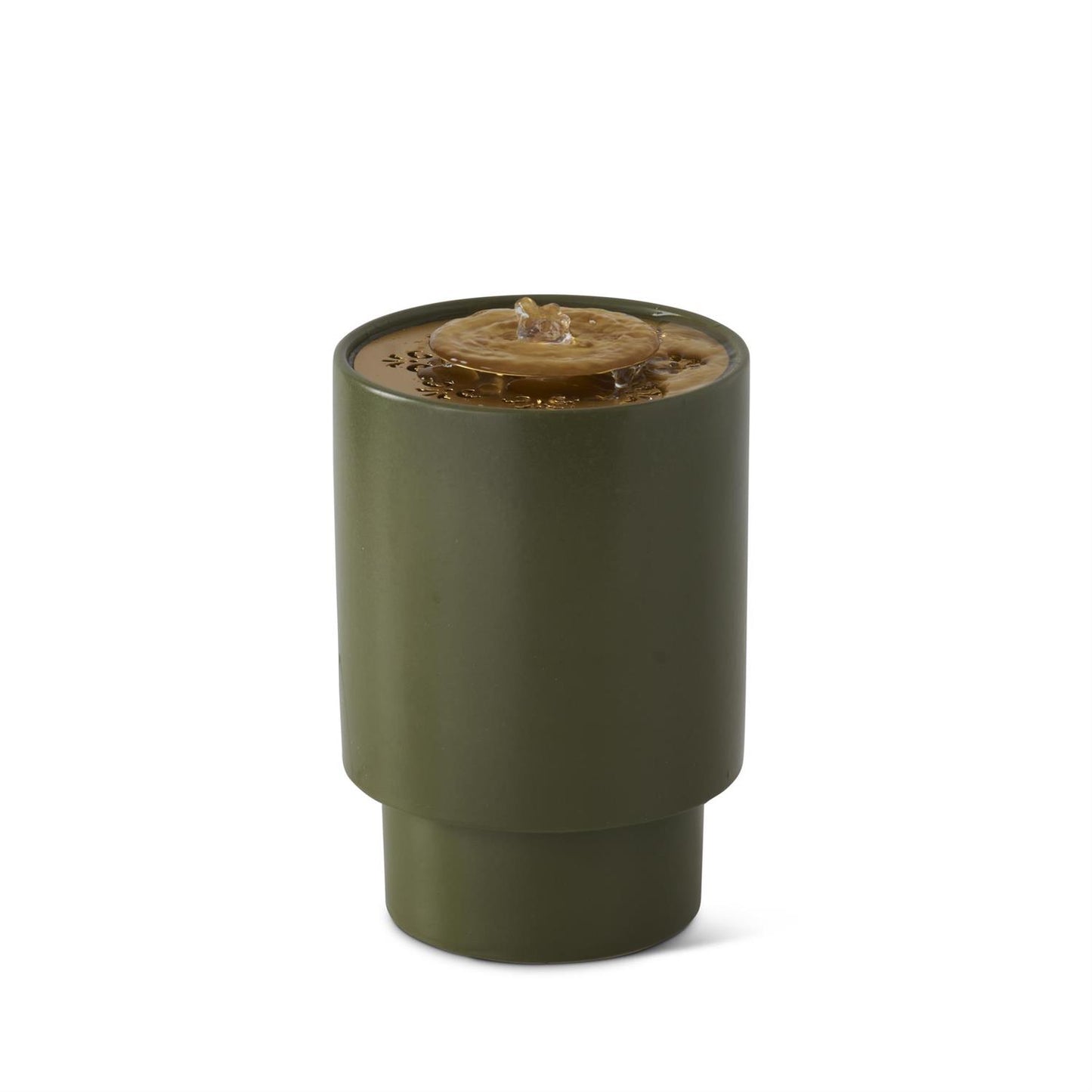 Indoor Green & Gold LED Fountain