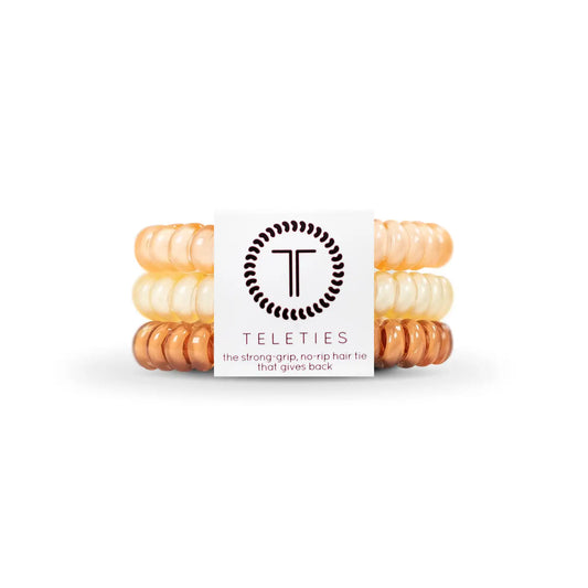 Teleties For the Love of Nudes 3pk Hair Ties Small