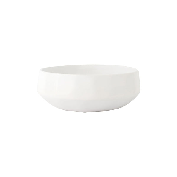 Vietri Aria Whtie Organic Medium Serving Bowl