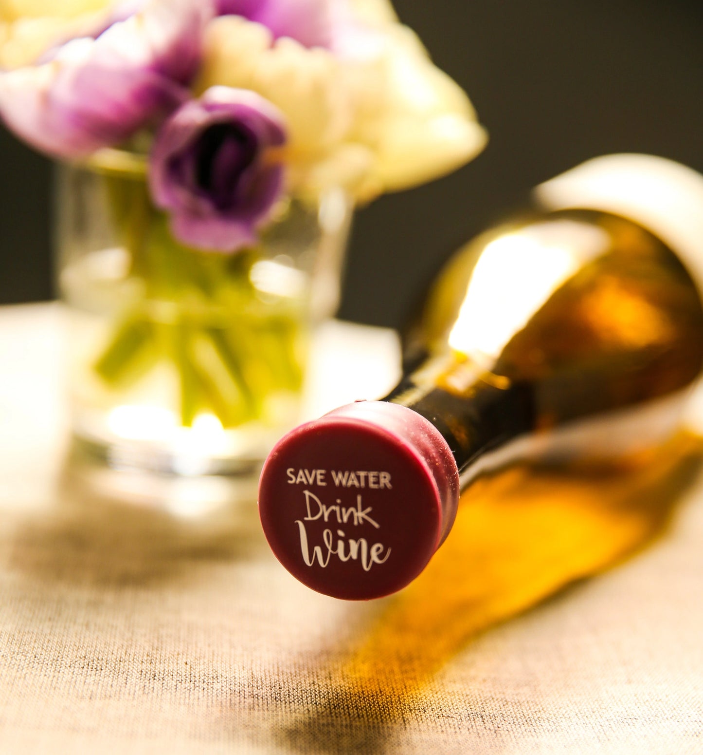 CapaBunga Wine Cap Save Water, Drink Wine