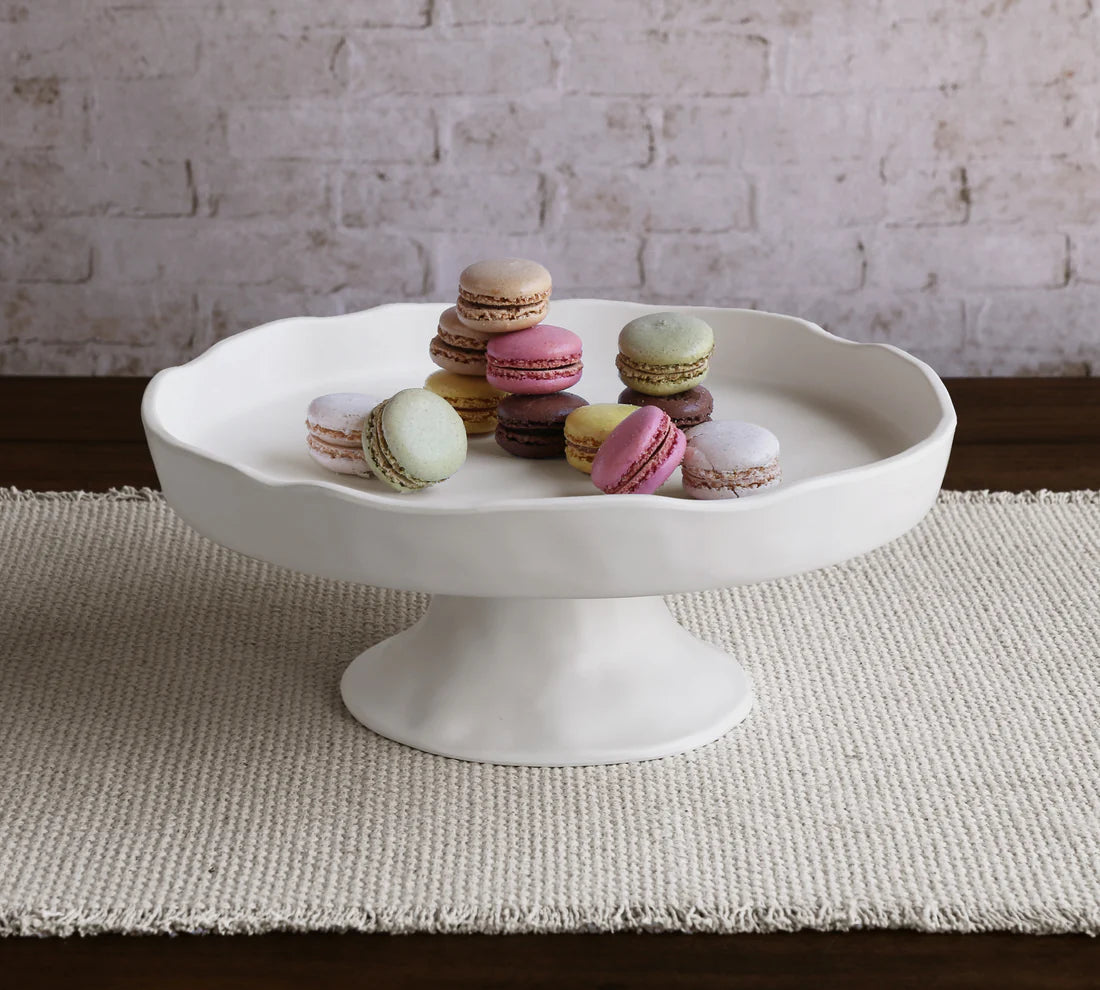 Beatriz Ball VIDA Nube Round Pedestal Cake Plate