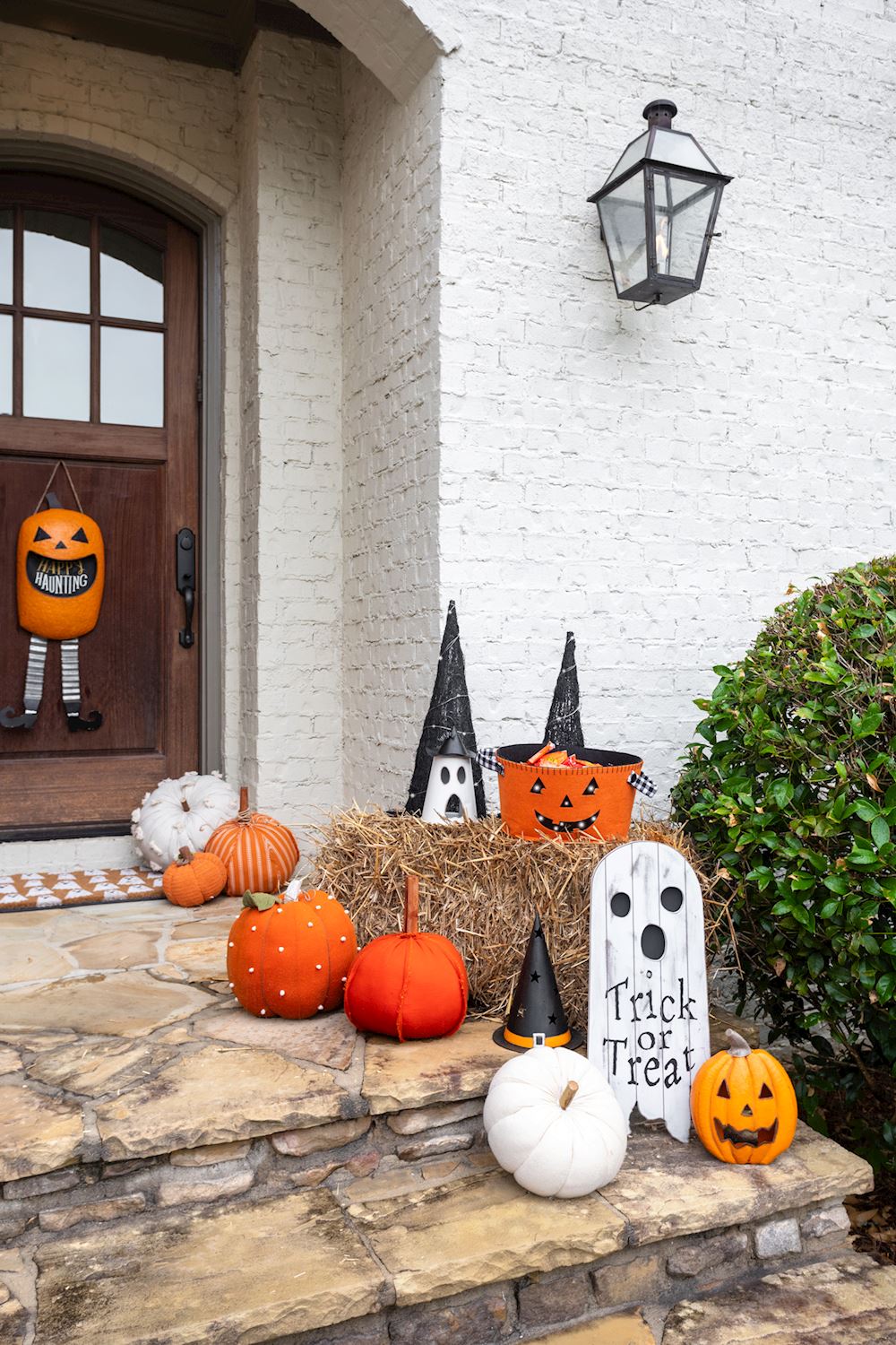 Mudpie Jack-O-Lantern Candy Door Hanger