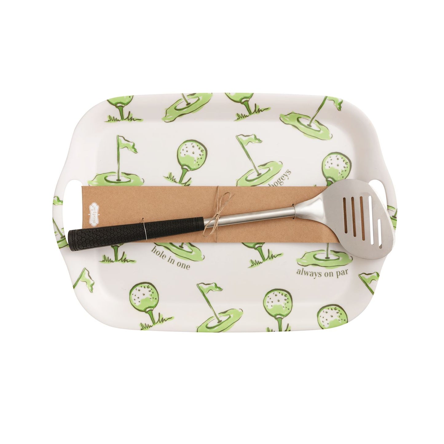 Mudpie Golf Melamine Tray Set
