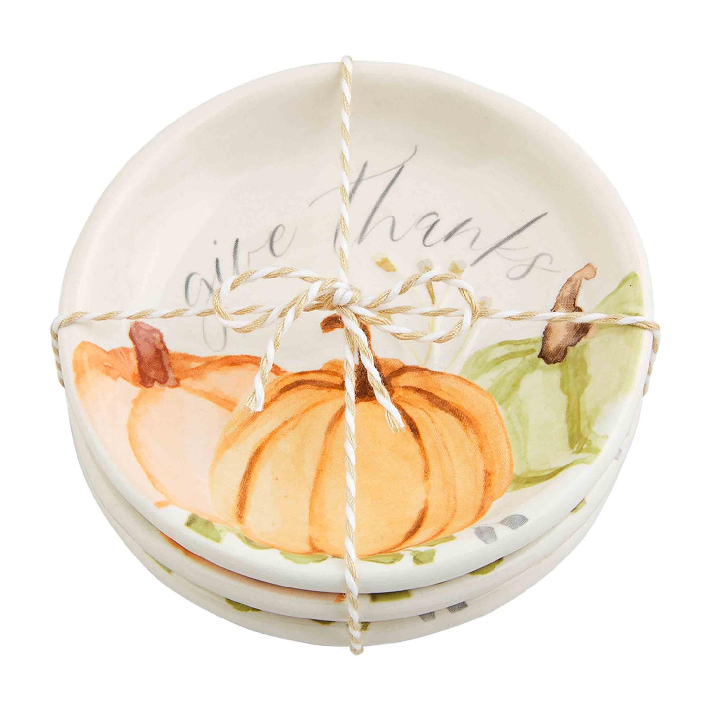 Mudpie Give Thanks Pumpkin Tidbit Dish