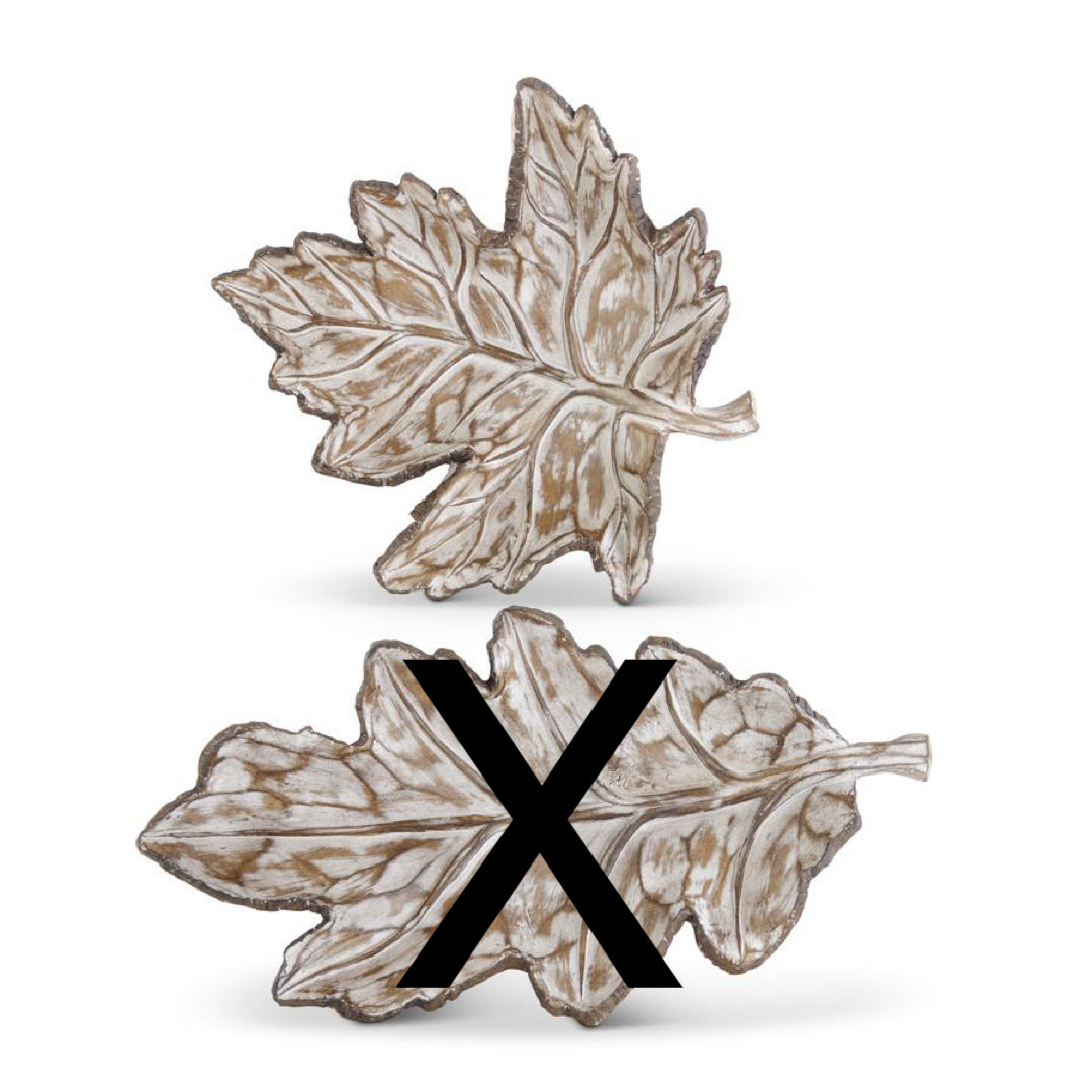 Resin Maple Leaf Tray SALE