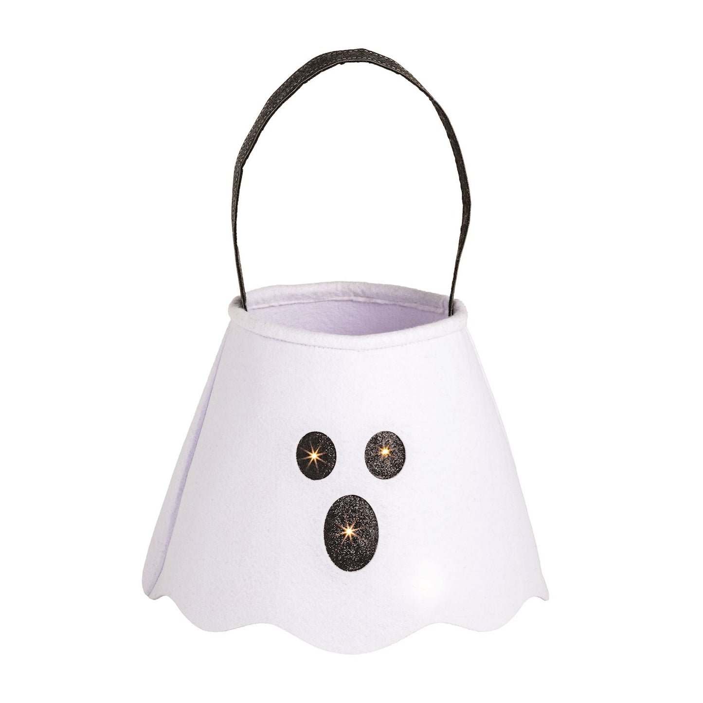 Mudpie Ghost LED Treat Bucket