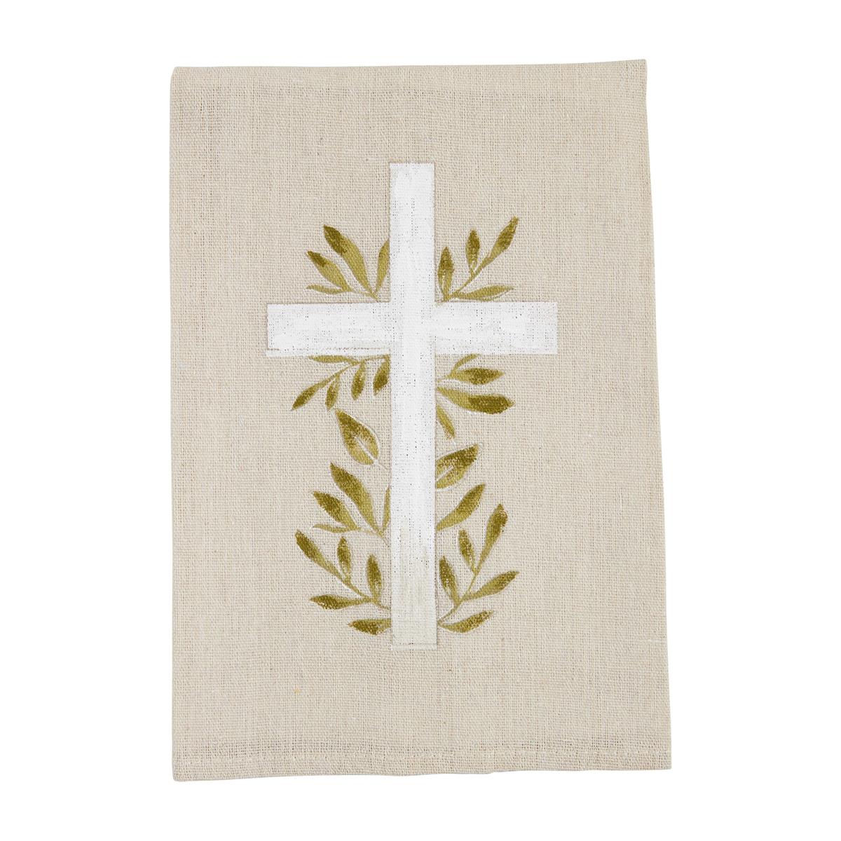 Mudpie Cross Painted Towel