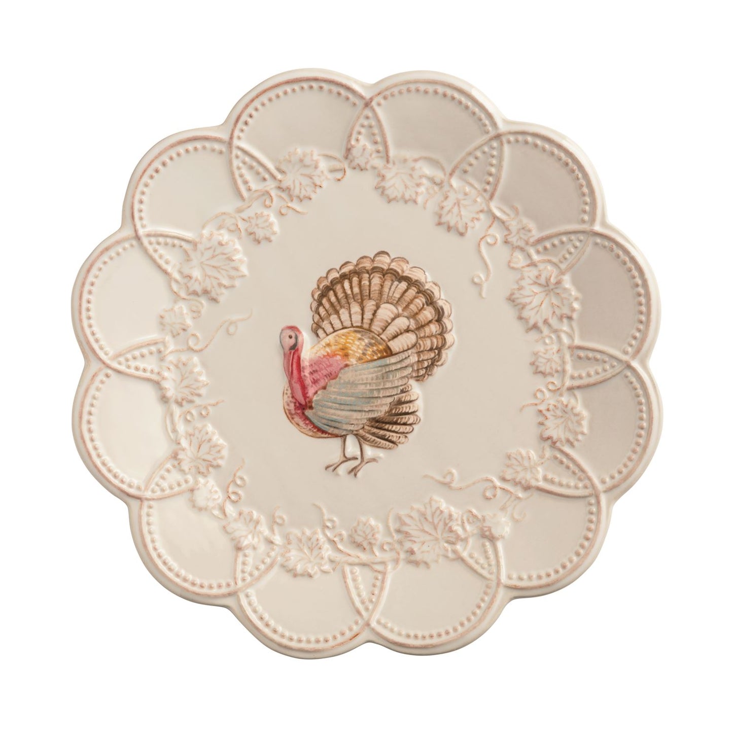 Mudpie Salad Plate Turkey