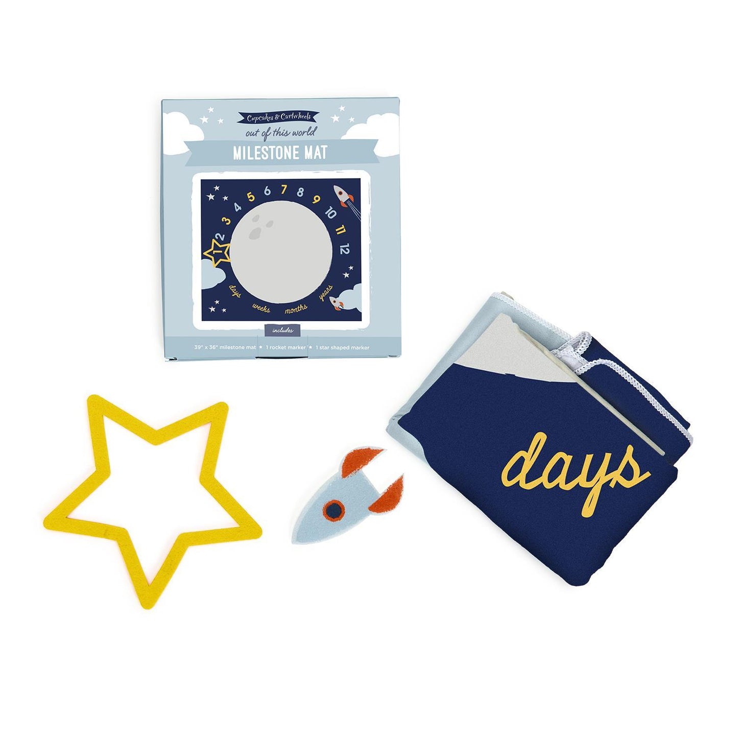Out of This World Milestone Mat