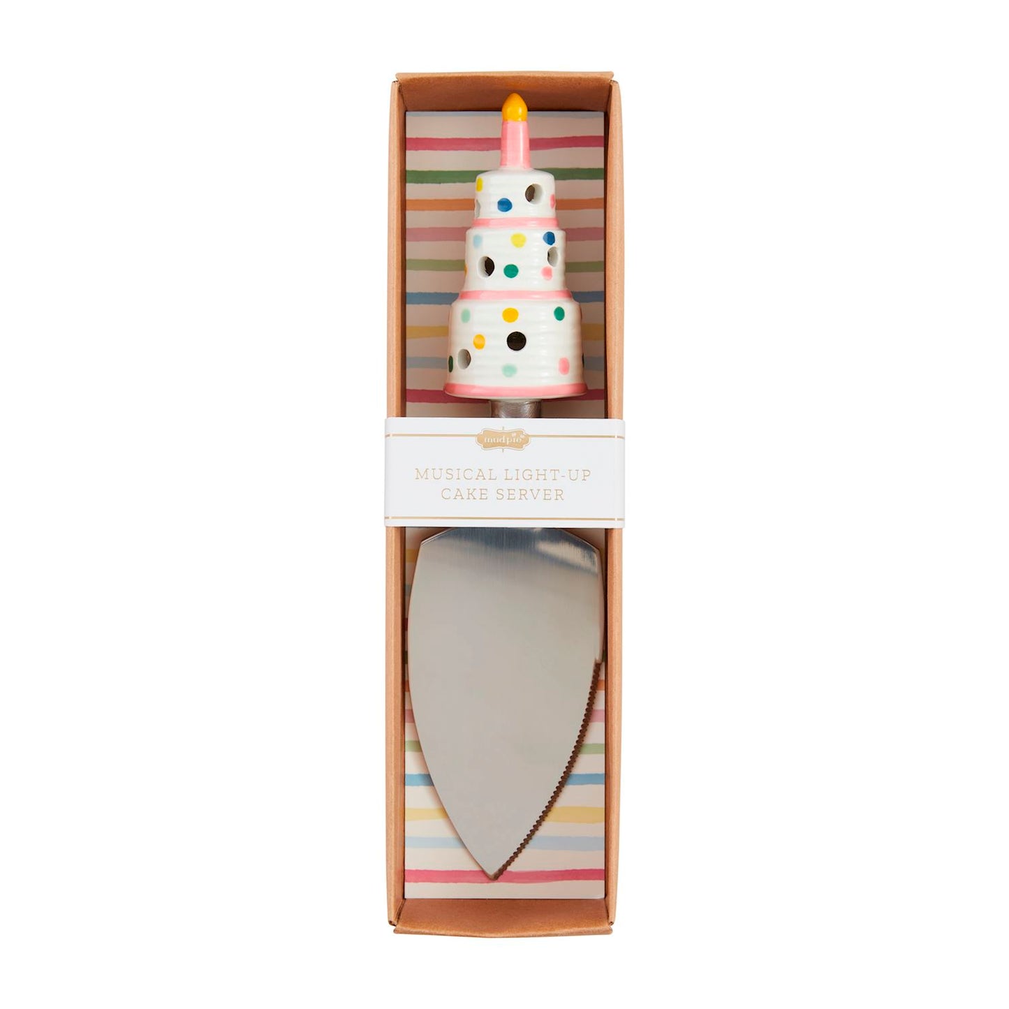 Mudpie Musical LED Cake Server