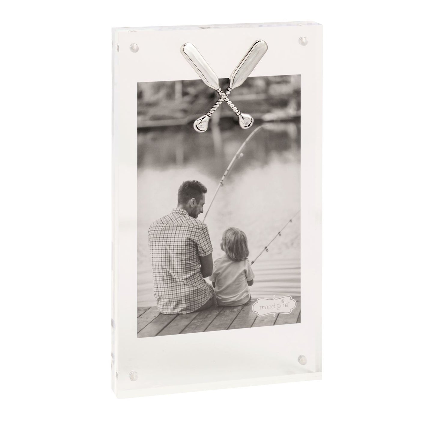 Mudpie Canoe Paddle Acrylic Frame