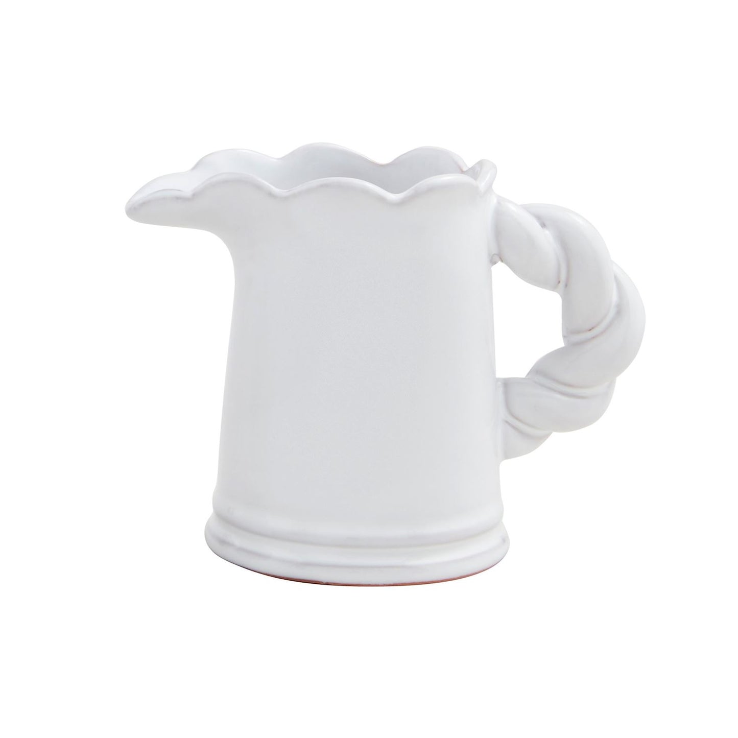 Mudpie Twisted Handle Pitcher Vase Small