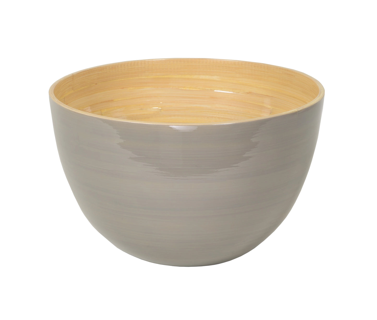 Bamboo Mixing Bowl Grey