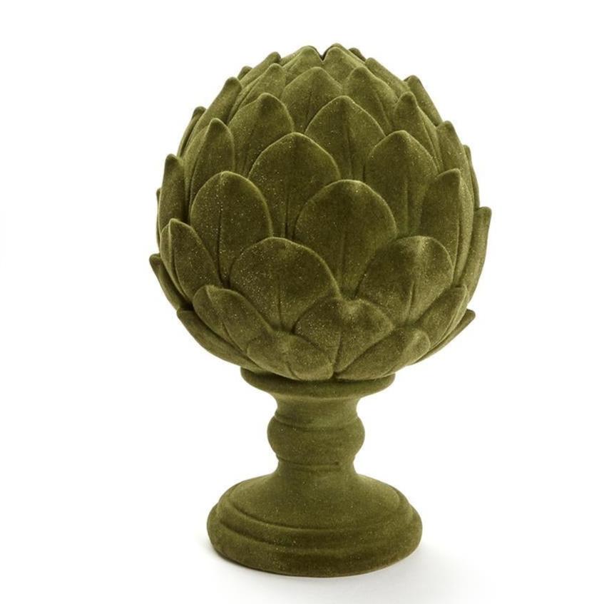 Flocked Artichoke large
