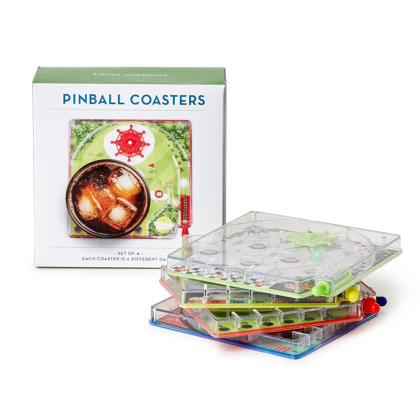 Pinball Game Coaster Set