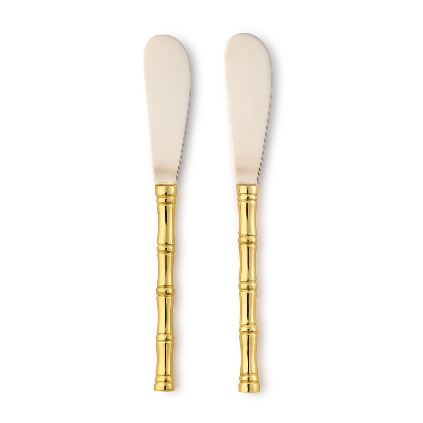 55338 Gold Bamboo Spreader Set of 2