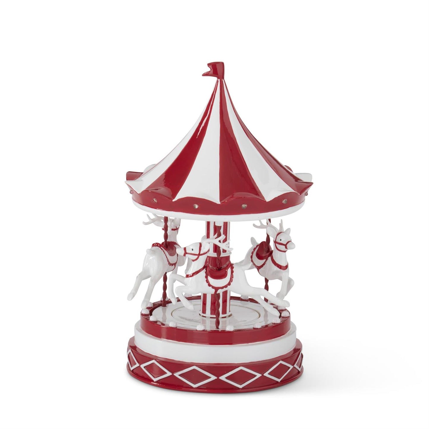 Rotating LED Musical Carousel w/Timer