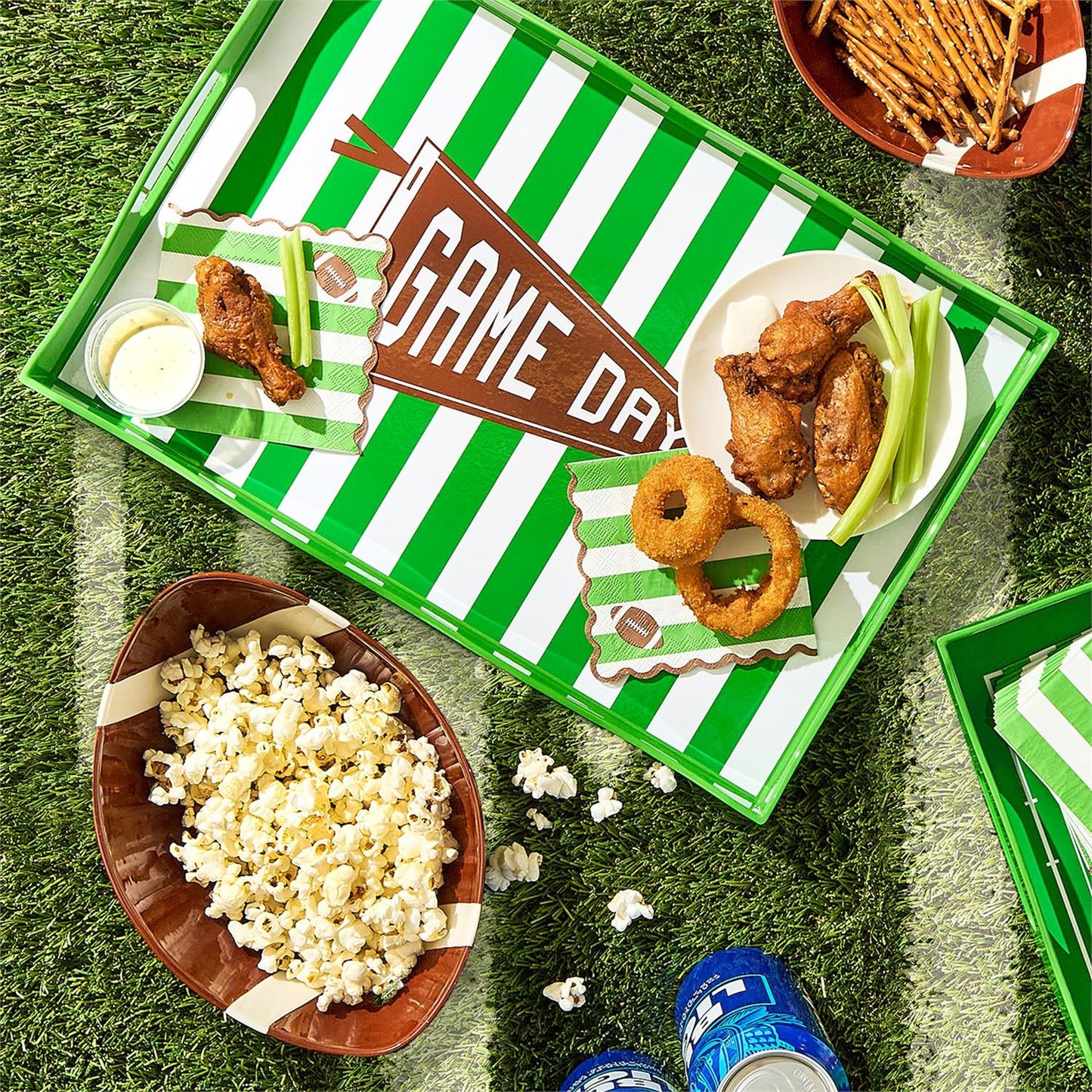 Football Field Tray