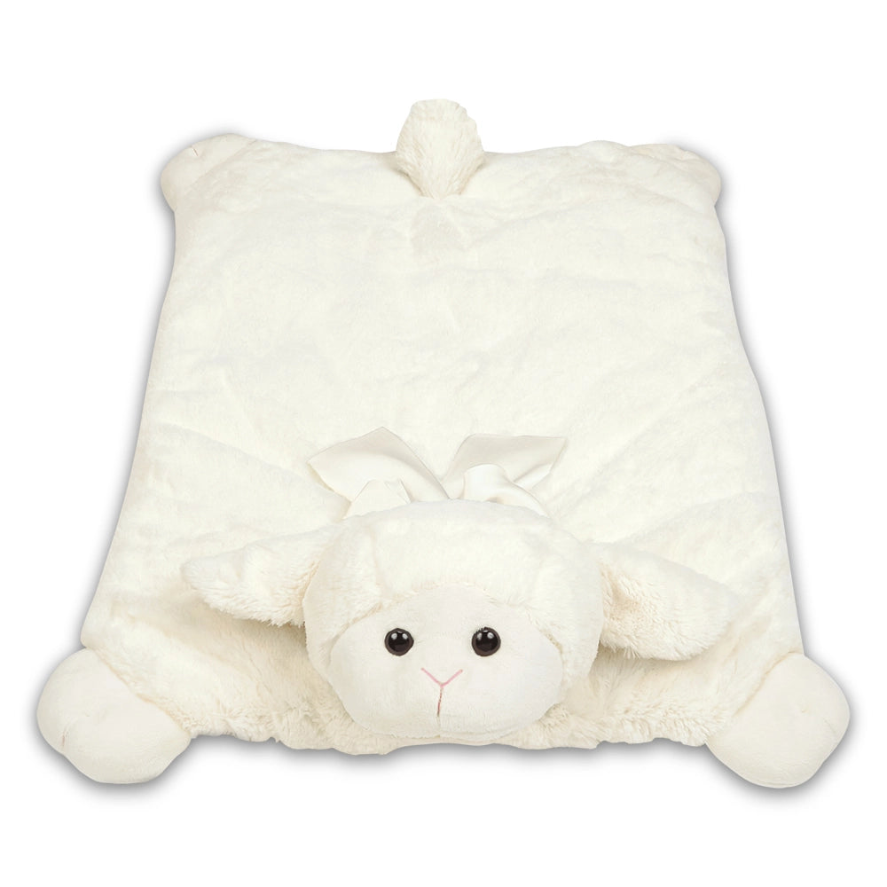 Bearington Baby Belly Blanket Lamby Lamb