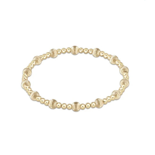 eNewton Extends Dignity Sincerity 5mm Gold Bracelet