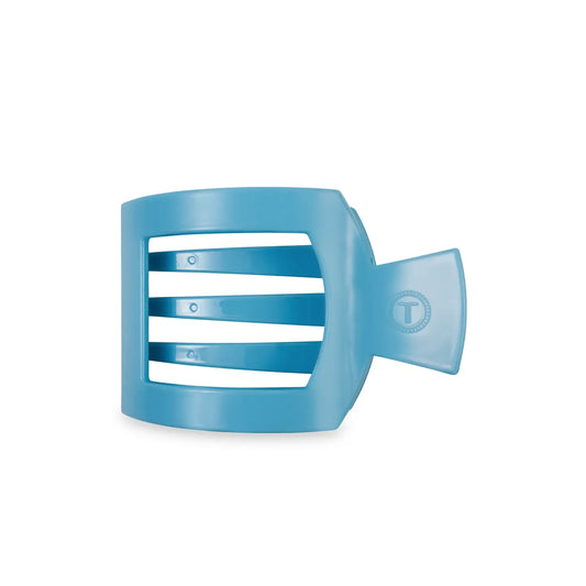 Teleties Summer Sky Square Flat Hair Clip Medium