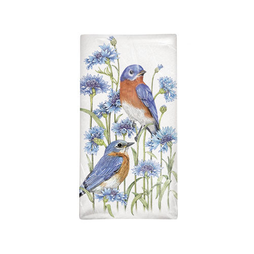 Meadow Bluebird Bagged Towel