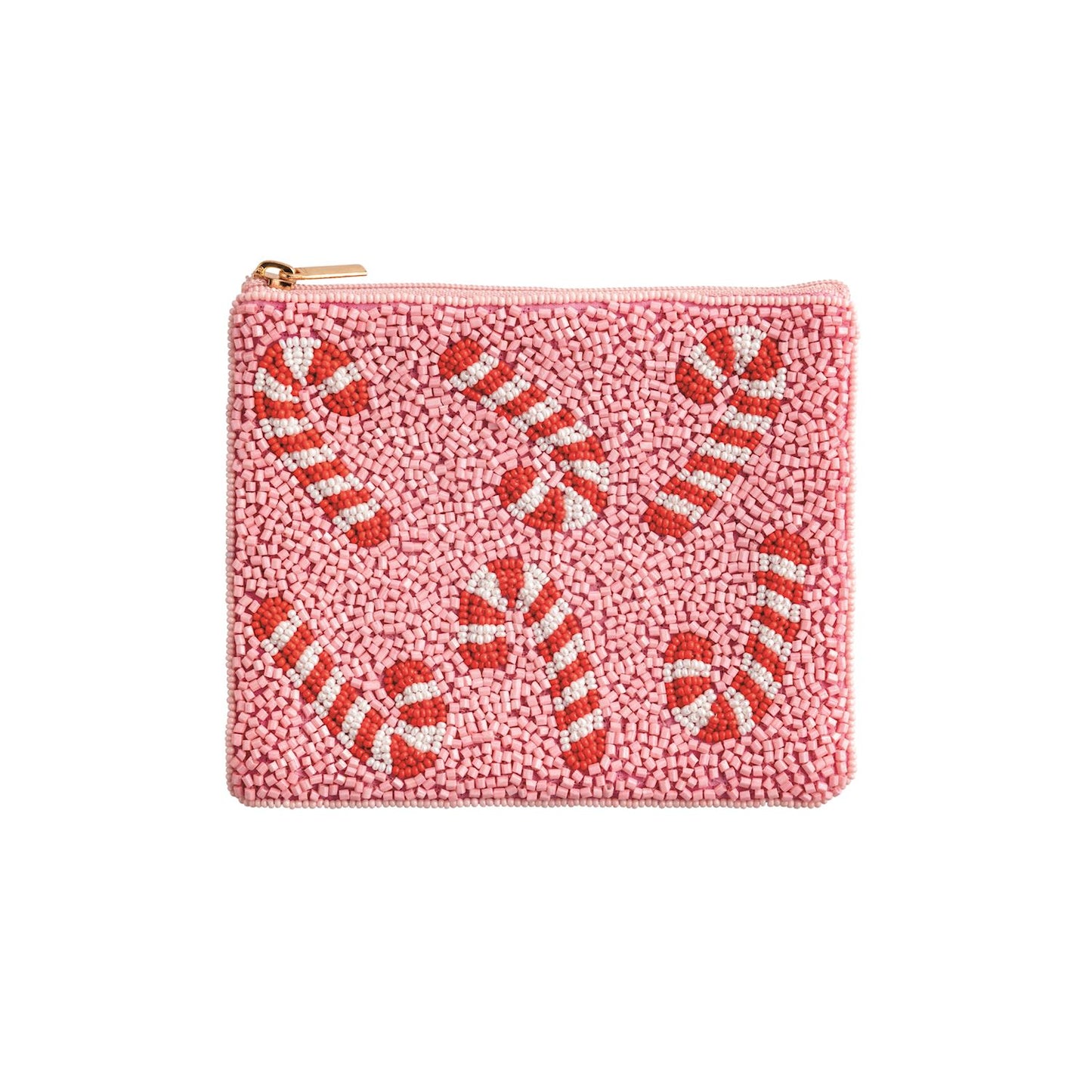 Mudpie Holiday Beaded Case Candy Canes