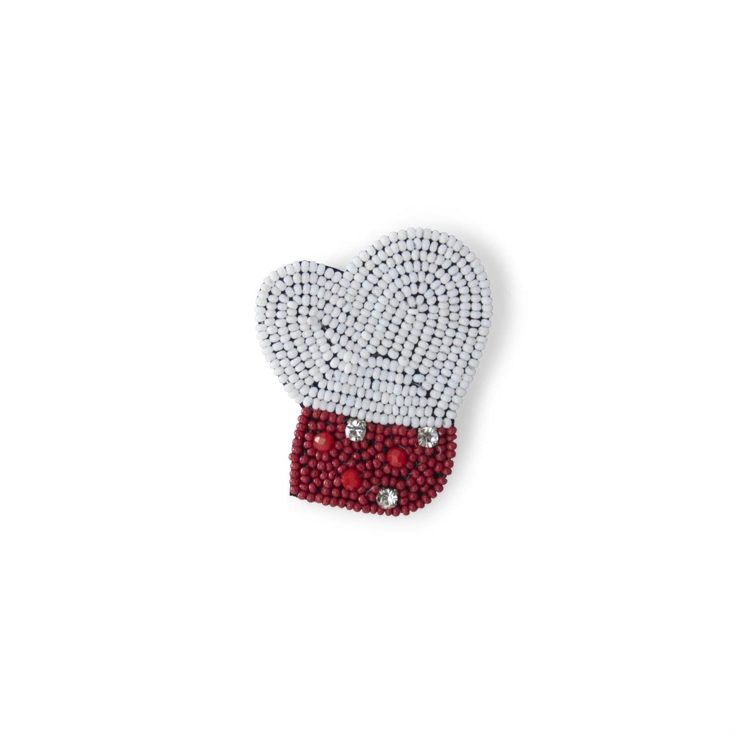 Beaded Mitten Broach