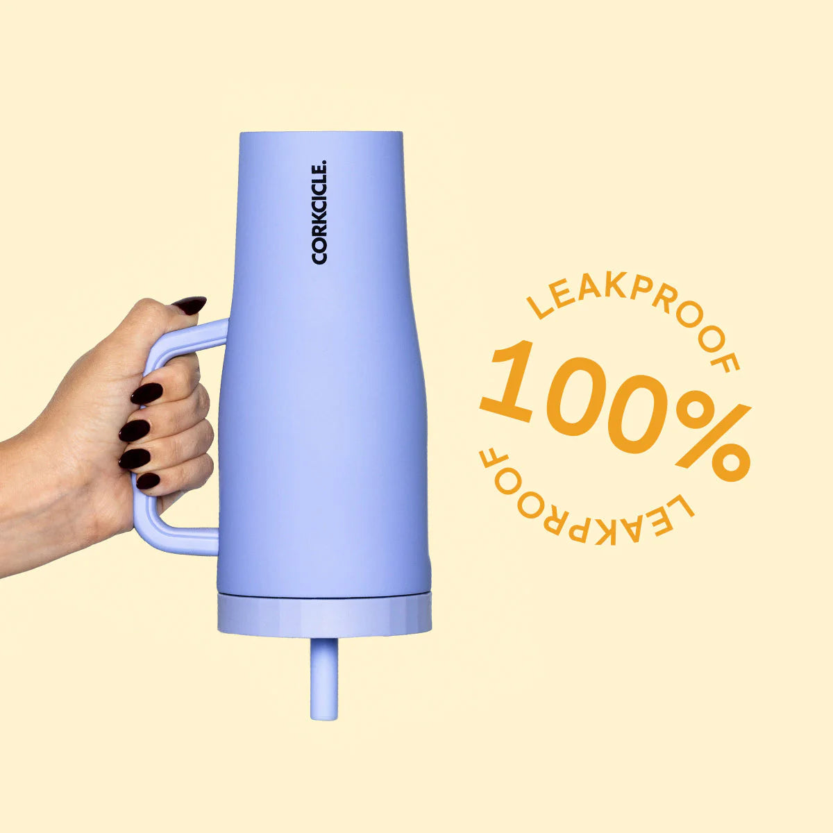 Corkcicle Peacock Blue Leakproof 22oz Cruiser