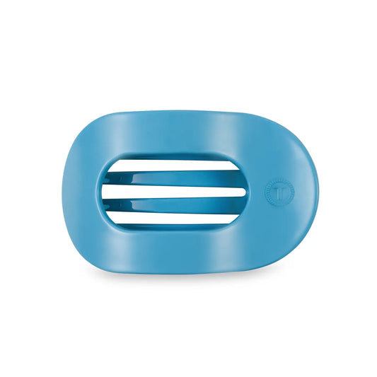 Teleties Summer Sky Round Flat Hair Clip Medium