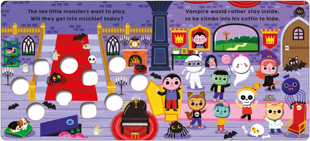Ten Little Monsters Book