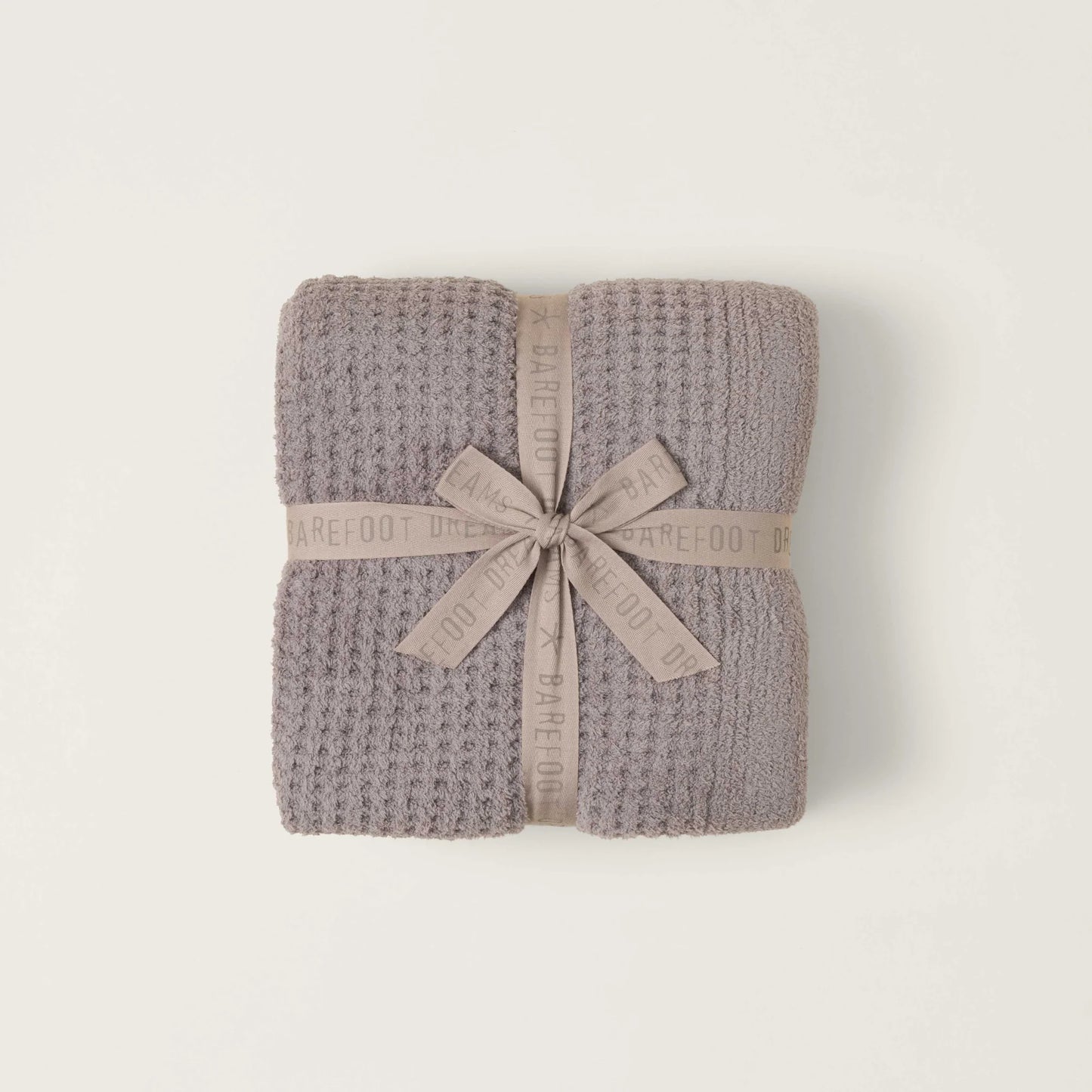Barefoot Dreams Cozychic Waffle Throw Beach Rock