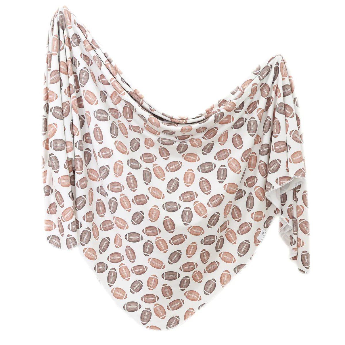Copper Pearl Blitz Knit Swaddle Blanket
