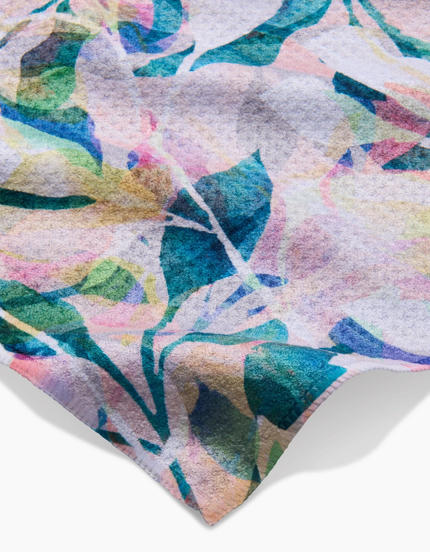 Geometry Painted Foliage Dishcloths