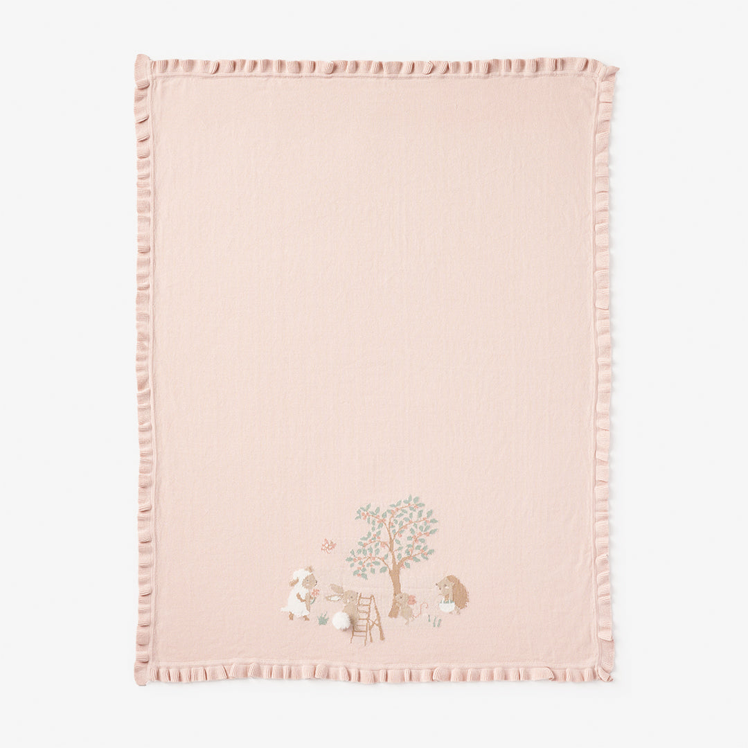 Elegant Baby Garden Picnic Blanket