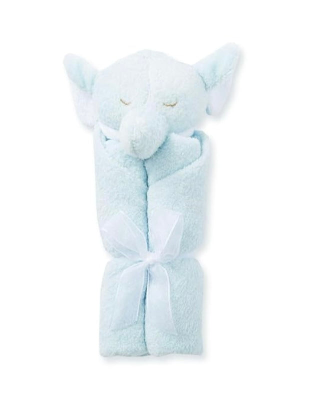 Angel Dear Lovie Blankie Blue Elephant