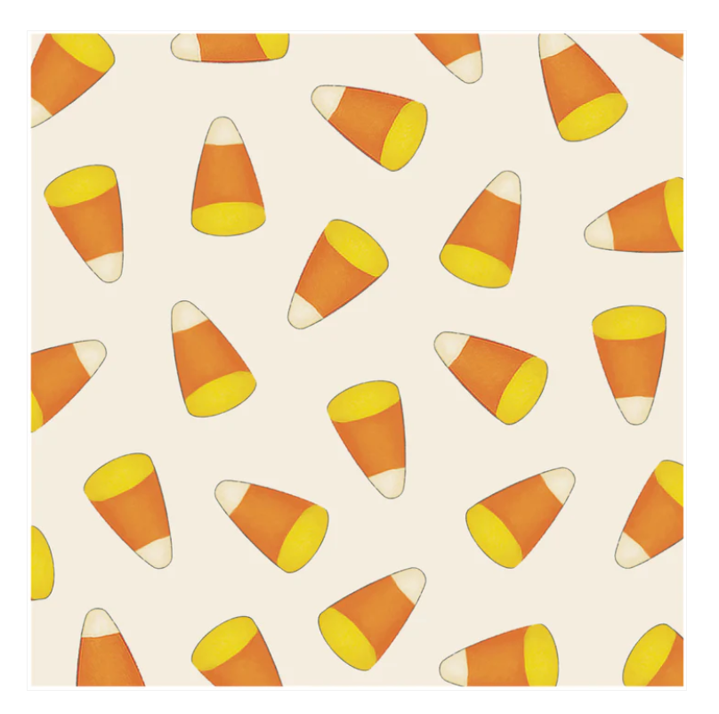 Hester & Cook Candy Corn Cocktail Napkins SALE