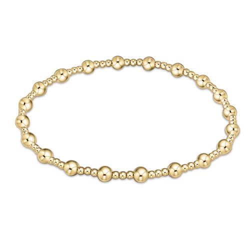 eNewton Classic Sincerity 4mm Gold Bracelet