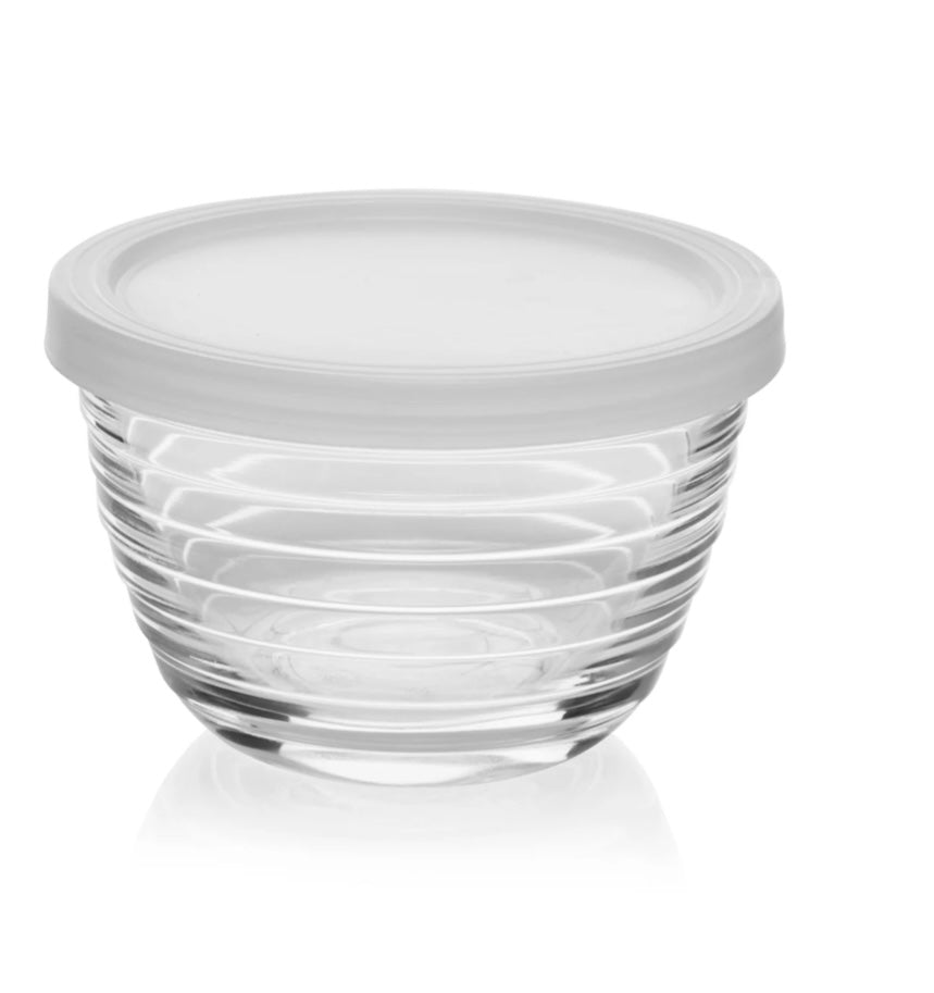 Libbey Small Glass Bowl w/ Lid
